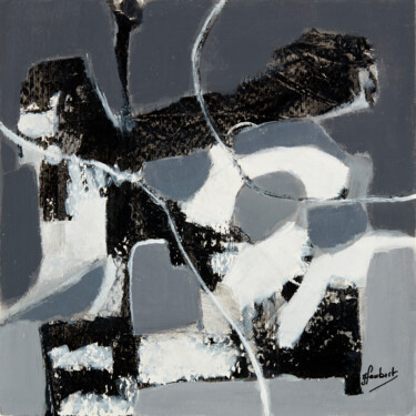 「BW 1」というタイトルの絵画 Jacqueline Faubertによって, オリジナルのアートワーク, アクリル