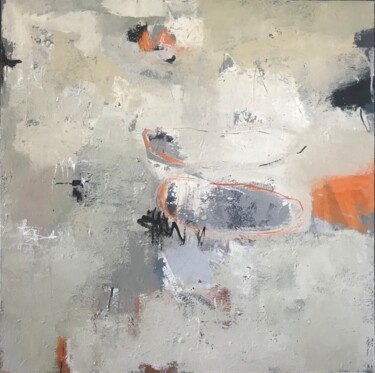 Pintura intitulada "Beesi" por Muriel Desbieys, Obras de arte originais, Acrílico Montado em Armação em madeira