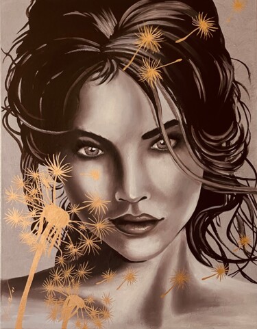 Painting titled "Memories" by Vicca, Original Artwork, Oil