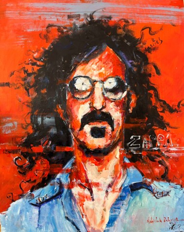 绘画 标题为“Zappa” 由Abhishek Deheriya, 原创艺术品, 丙烯