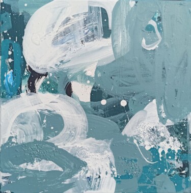 Painting titled "Unleashed I - bold…" by Tetiana Mokrik, Original Artwork, Acrylic