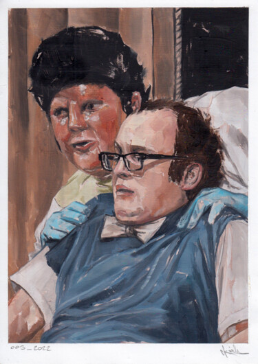 Painting titled "Sketch 003" by Christopher Kieling, Original Artwork, Oil