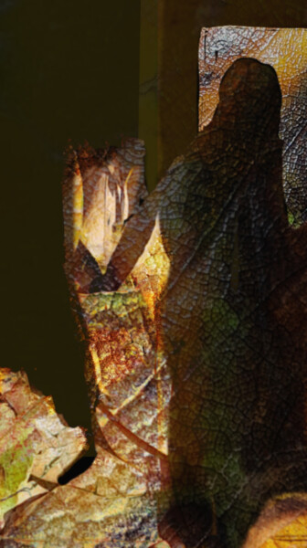 Arte digitale intitolato "Donna alla finestra" da Mangani', Opera d'arte originale, Pittura digitale