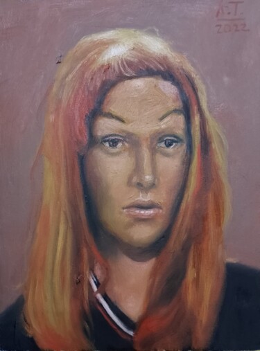 제목이 "RETRATO DE MANIQUÍ…"인 미술작품 Tancara로, 원작, 기름