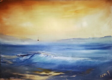 Peinture intitulée "Somewhere in my sou…" par Pascal Jung, Œuvre d'art originale, Huile