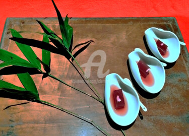Photographie intitulée "Small Dish of Desse…" par Clement Tsang, Œuvre d'art originale, Photographie numérique