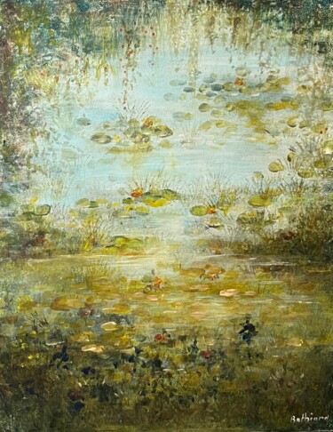 제목이 "Au milieu du marais"인 미술작품 Daniel Bathiard로, 원작, 아크릴