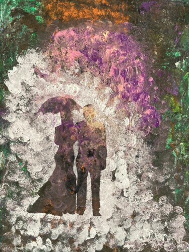 绘画 标题为“Sortir du tunnel” 由Olivier De Pooter, 原创艺术品, 丙烯