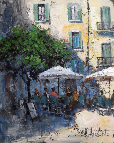 Painting titled "Relief painting. It…" by Alex Ziev, Original Artwork, Acrylic