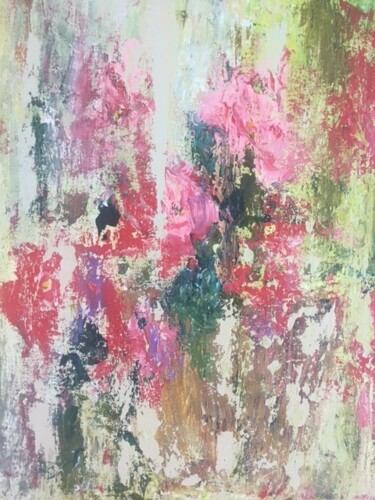Peinture intitulée "Autrefois" par Claudine Janel, Œuvre d'art originale, Acrylique Monté sur Châssis en bois