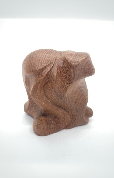 Sculpture intitulée "Snake Elephant" par Andrei Latyshev, Œuvre d'art originale, Bois