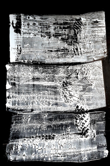 Peinture intitulée "BURNED SKIN" par Anne Girault Bardaud, Œuvre d'art originale, Acrylique