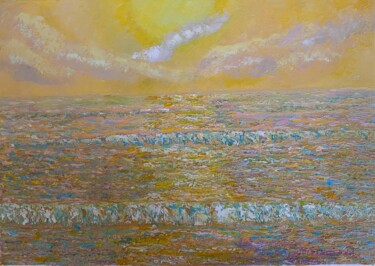 "Fin de journée calm…" başlıklı Tablo Jm Mariani tarafından, Orijinal sanat, Petrol