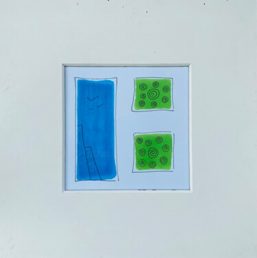 图画 标题为“B3” 由Sophie Agogué, 原创艺术品, 标记