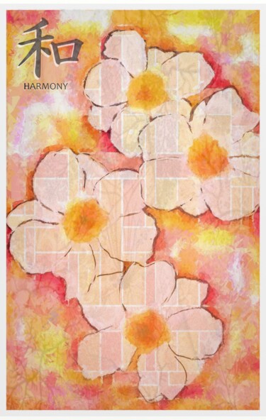 数字艺术 标题为“Harmony” 由Krystel, 原创艺术品, 数字油画