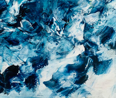 Peinture intitulée "Abysse" par Anddart, Œuvre d'art originale, Acrylique