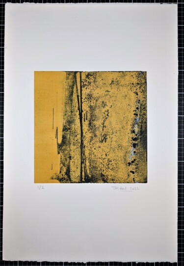 Printmaking titled "Eau-forte 05. Noir/…" by Jean Kittel, Original Artwork, Etching