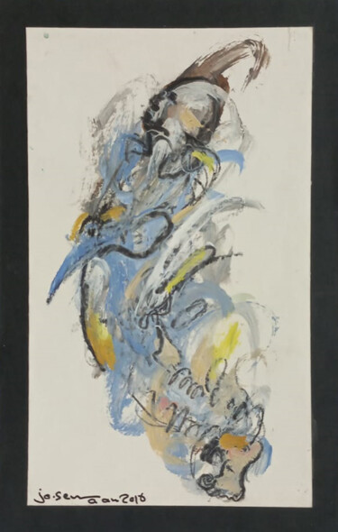 제목이 "Figure 1"인 미술작품 Johnny Semaan로, 원작, 아크릴