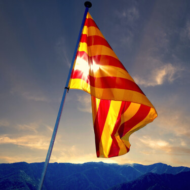 Photographie intitulée "CATALOGNE" par Jackdan66, Œuvre d'art originale, Photographie manipulée