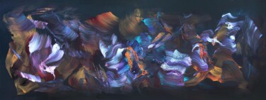 Painting titled "More Than A Feeling" by Paresh Nrshinga F R S A, Original Artwork, Acrylic Mounted on Wood Stretcher frame