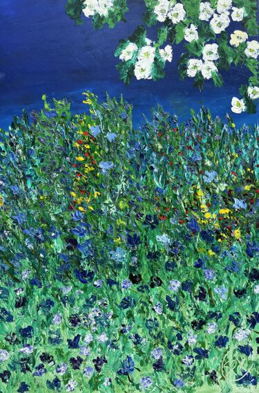 Painting titled "IN GOOD COMPANY" by Philippe Ceulemans, Original Artwork, Oil