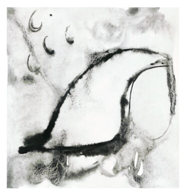 Рисунок под названием "Untitled II" - Yuliya Bardun, Подлинное произведение искусства, Чернила