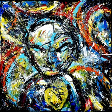 Painting titled "Another Dimension,…" by Jovanart, Original Artwork, Acrylic