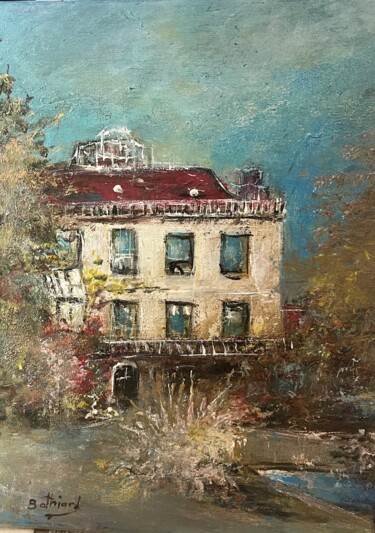 제목이 "La belle demeure"인 미술작품 Daniel Bathiard로, 원작, 기름
