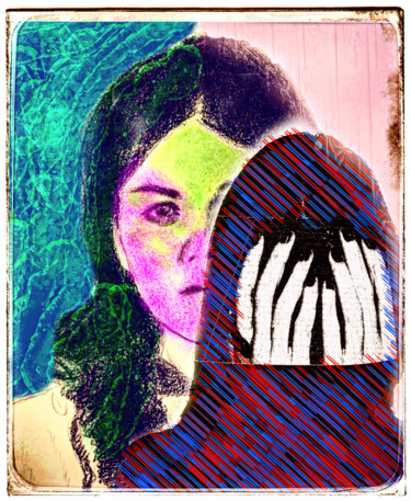 Who are you in the heat of last night? Digital Arts titled "Who are you in the…" by Amelia Latiff, Original Artwork, 2D Digital Work