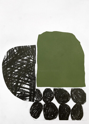 Dessin intitulée "VARIABLE GEOMETRY W…" par Luc Pierre, Œuvre d'art originale, Pastel