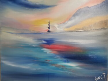 Peinture intitulée "Always in my mind" par Pascal Jung, Œuvre d'art originale, Huile