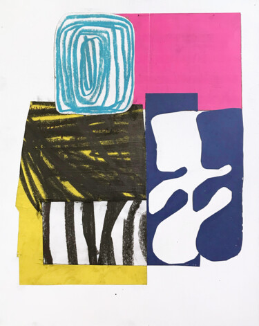 Dessin intitulée "METAMORPHOSIS" par Luc Pierre, Œuvre d'art originale, Collages