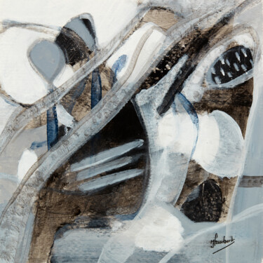 「BW 5」というタイトルの絵画 Jacqueline Faubertによって, オリジナルのアートワーク, アクリル
