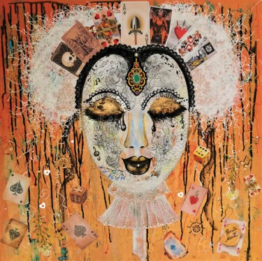 REVERSAL OF FORTUNE Peinture intitulée "REVERSAL OF FORTUNE" par Renata Maroti, Œuvre d'art originale, Acrylique