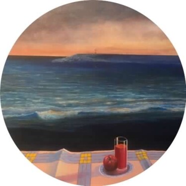 绘画 标题为“porto di Lavagna” 由Angelo Franzini, 原创艺术品, 丙烯 安装在木质担架架上