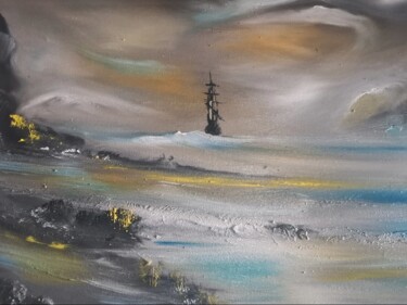 Peinture intitulée "Somewhere in my sou…" par Pascal Jung, Œuvre d'art originale, Huile