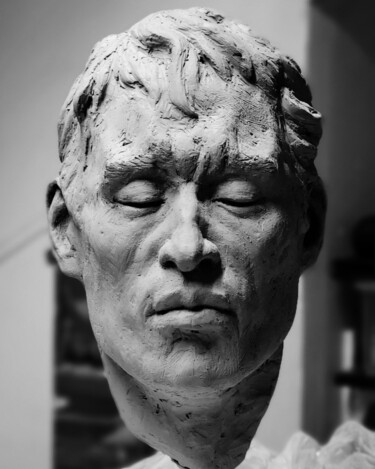 雕塑 标题为“"Désenchanté" en co…” 由Pico Sculpteur, 原创艺术品, 粘土