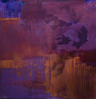 Painting titled "The Sky So Blue" by Schawalder, Original Artwork, Acrylic Mounted on Wood Stretcher frame