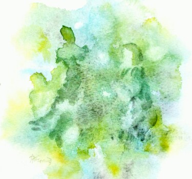 Aquarelle 2 Peinture intitulée "Aquarelle 2" par Jacqueline Pascaud, Œuvre d'art originale, Aquarelle Monté sur Autre panneau rigide