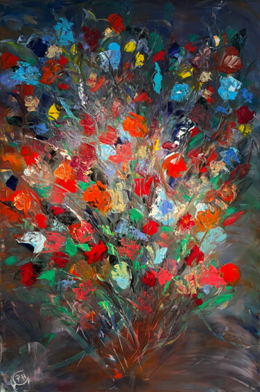 Painting titled "LOST IN A DREAM" by Philippe Ceulemans, Original Artwork, Oil