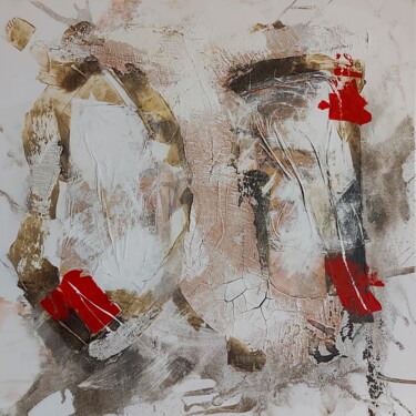 Poesie der Stille Peinture intitulée "Poesie der Stille" par Angelika Scheibler, Œuvre d'art originale, Acrylique