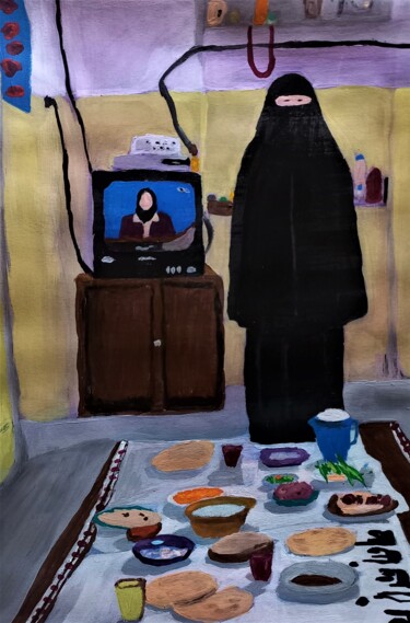 Who own this game? 제목이 "Who own this game?"인 미술작품 Burcu Panahi로, 원작, 아크릴