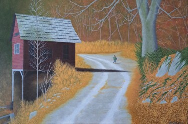 Pintura intitulada "SEARCHING" por Ed Moralez, Obras de arte originais, Óleo