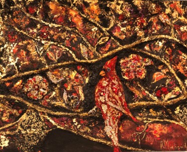 The Enchanted Forest/ La Forêt Enchantée Peinture intitulée "The Enchanted Fores…" par Renée Michaud, Œuvre d'art originale, Acrylique Monté sur Châssis en bois
