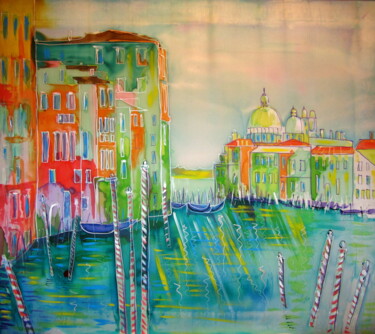 绘画 标题为“Venice in the morni…” 由Tatjana Gurbo, 原创艺术品, 丙烯