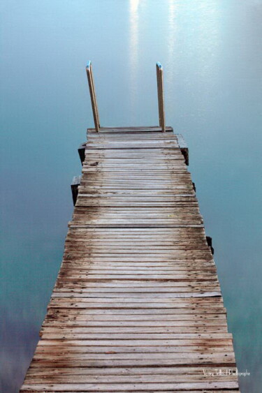 Le ponton Photographie intitulée "Le ponton" par Valery Trillaud, Œuvre d'art originale, Photographie numérique
