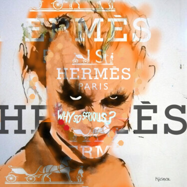 绘画 标题为“Mister joker hermes” 由Dominique Kleiner, 原创艺术品, 数字油画