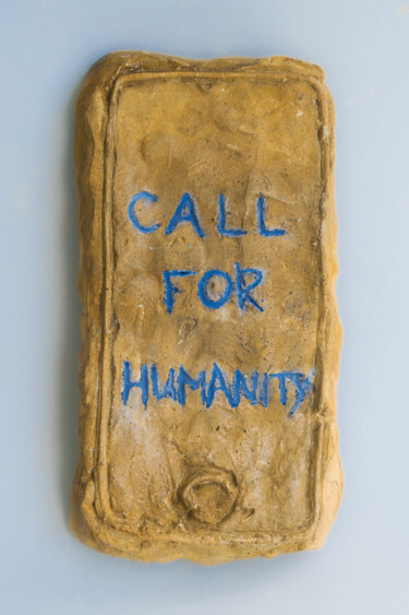 雕塑 标题为“Call for humanity” 由Sasha Nesterkina, 原创艺术品, 混凝土