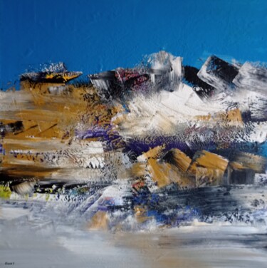Painting titled "16/04/2022 (1)" by Jean Oillet, Original Artwork, Acrylic