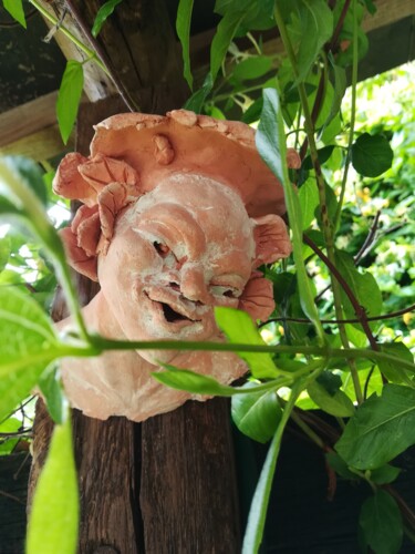 "sans titre" başlıklı Heykel Sylvie Magnien tarafından, Orijinal sanat, Kil